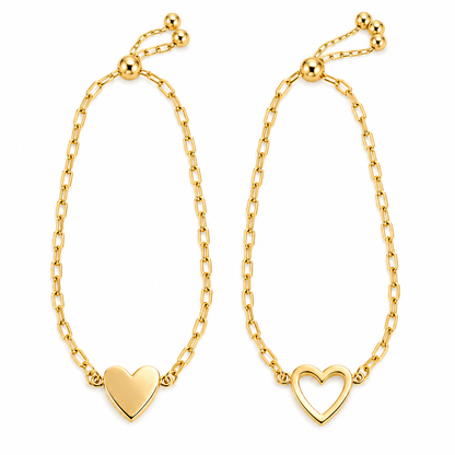 Set Pulseras Legame – Dos Corazones