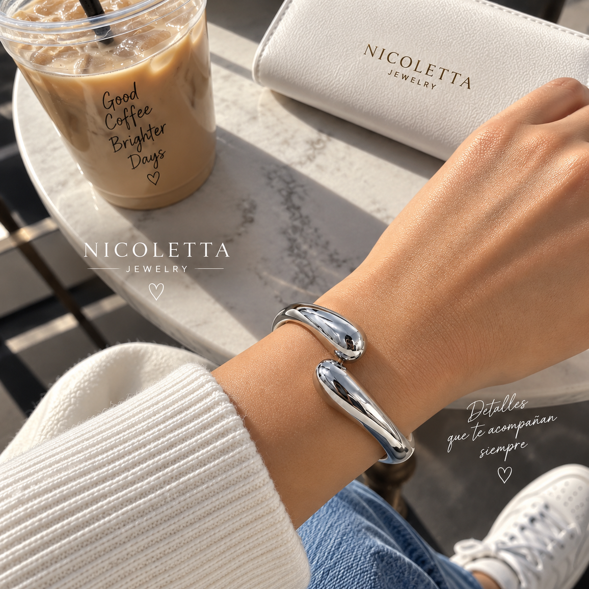 Pulsera Valentina delgada